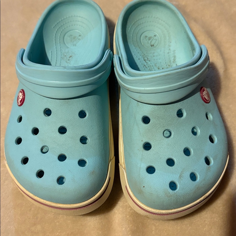 CROCS Kids Water Shoes in Light Blue